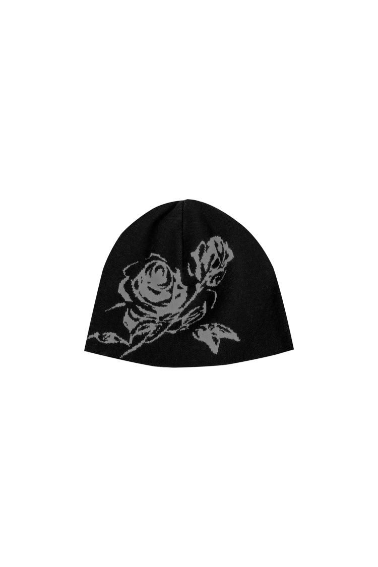 【Darling you're bad】ROSE JACQUARD BEANIE ROSE JACQUARD BEANIE #WINE - DARLING, YOU ARE BAD | 60